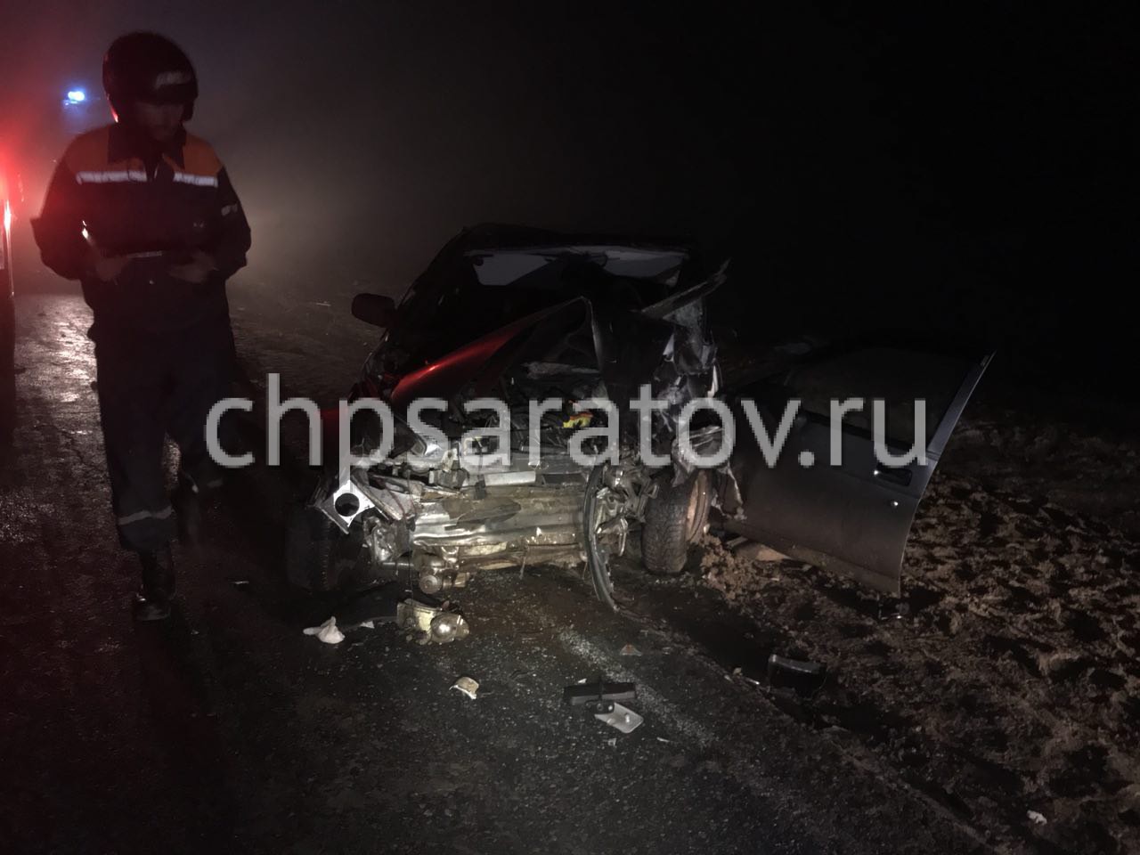 В РЕЗУЛЬТАТЕ ДТП НА ТРАССЕ САРАТОВ-ВОРОНЕЖ ТРИ ЧЕЛОВЕКА ПОГИБЛИ ДВА  ГОСПИТАЛИЗИРОВАНЫ – 05.04.2018 – ЧП Саратов