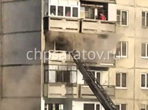 Пожарные ликвидировали возгорание квартиры на ВСО