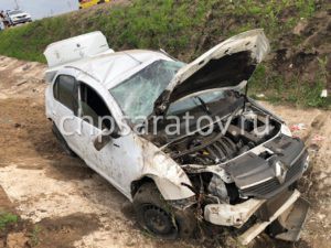 В результате ДТП в Саратовском районе пострадал водитель легковушки
