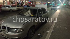 На Московской водитель Daewoo допустил наезд на пешехода
