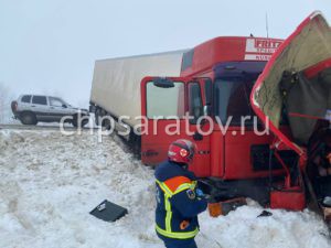 В результате ДТП в Саратовском районе погиб водитель «Газели»
