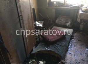 На пожаре в Ленинском районе погиб пенсионер
