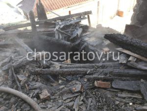 На пожаре в Балаково погиб пенсионер
