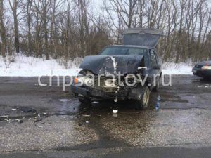 В результате ДТП в Ртищвском районе госпитализирован водитель легковушки
