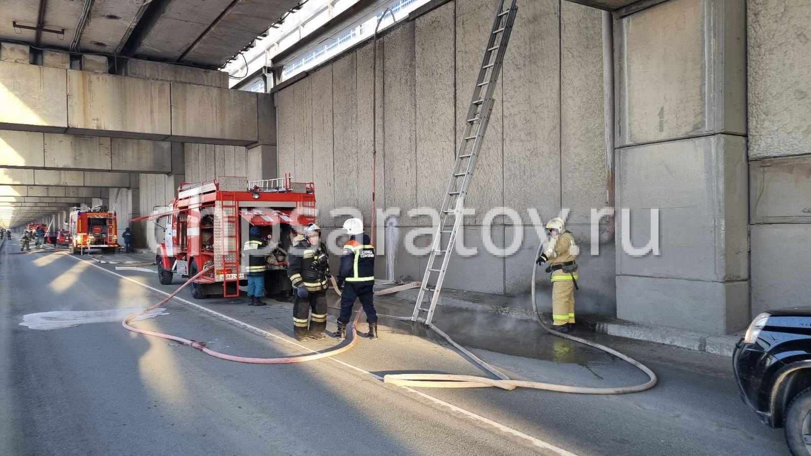 В Балаково на ГЭС произошёл пожар | 23.12.2021 | Саратов - БезФормата