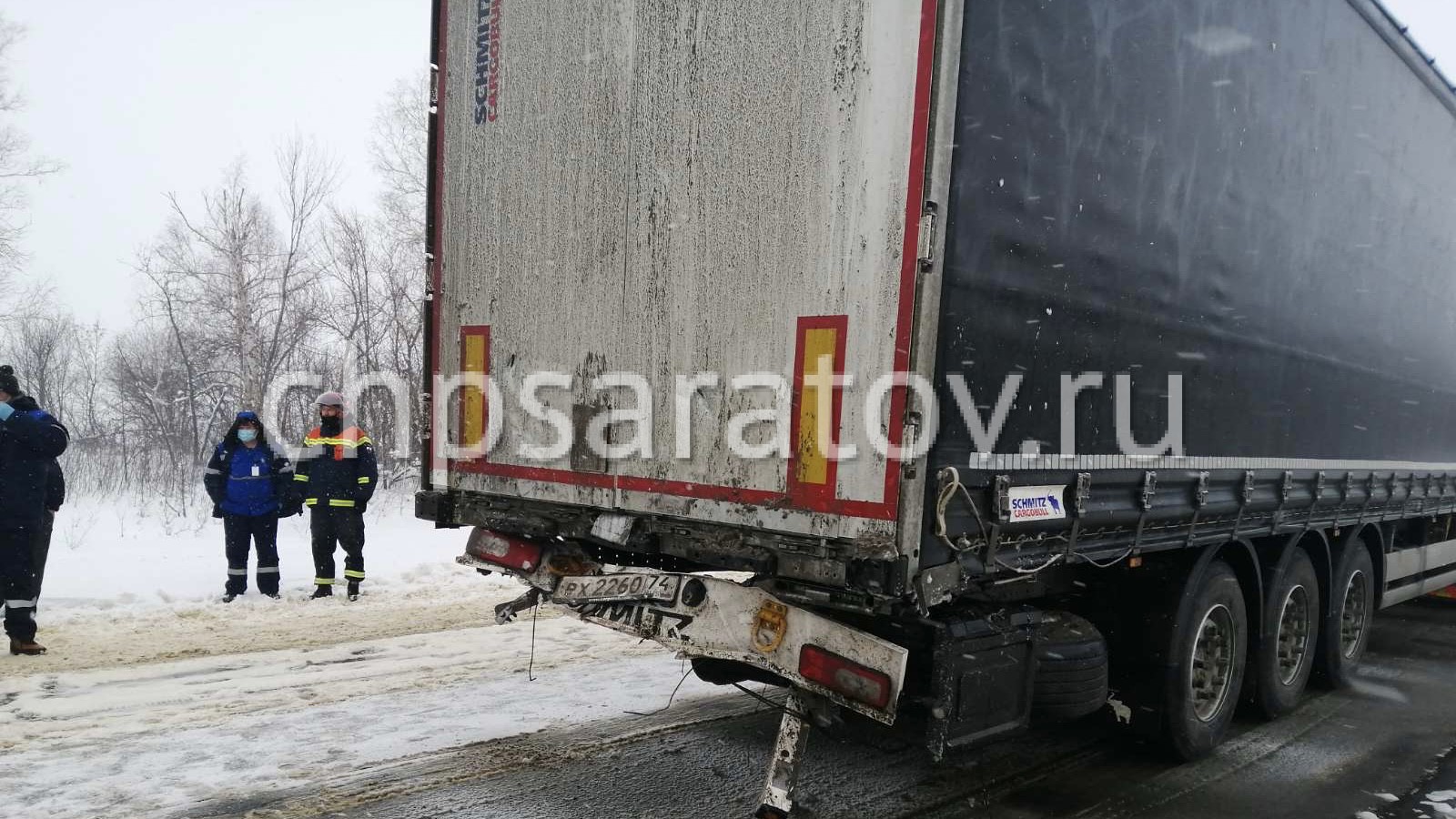 В ДТП у Сосновки погиб водитель бензовоза | 18.01.2022 | Саратов -  БезФормата