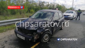 Два человека пострадали в ДТП на трассе Саратов-Сызрань
