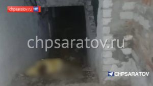 В Энгельсском районе в подвале дома обнаружено тело мужчины завернутое в поролон
