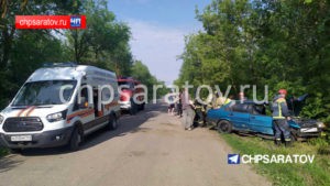 Две женщины пострадали в ДТП в Гагаринском районе
