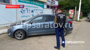 В Татищево в автомобиле обнаружено тело мужчины
