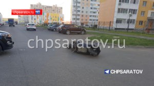 В Кировском районе в ДТП пострадал мотоциклист
