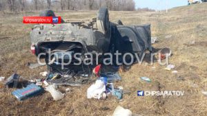 Два человека погибли и один пострадал в ДТП под Саратовом
