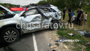 В результате ДТП в Ершовском районе пострадали двое мужчин
