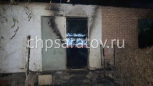 В Татищевском районе на пожаре погибла женщина
