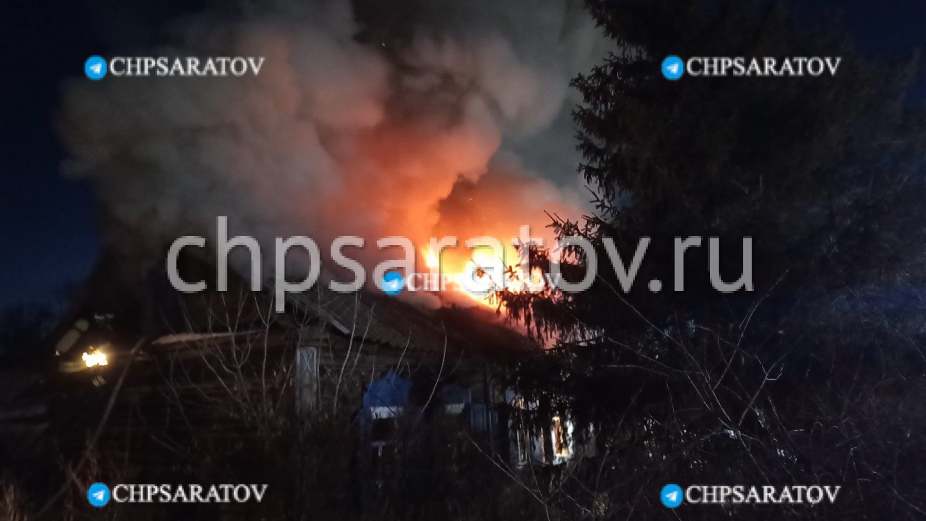 Пожарные ликвидировали возгорание частного дома в Гагаринском районе |  03.02.2024 | Саратов - БезФормата