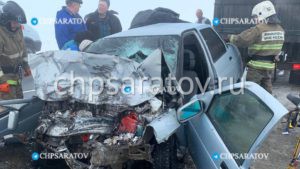 Два человека пострадали в ДТП на трассе Аркадак-Ртищево
