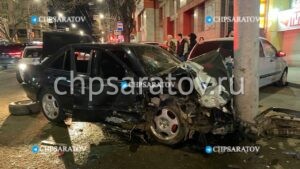 В результате ДТП в центре Саратова пострадал мужчина
