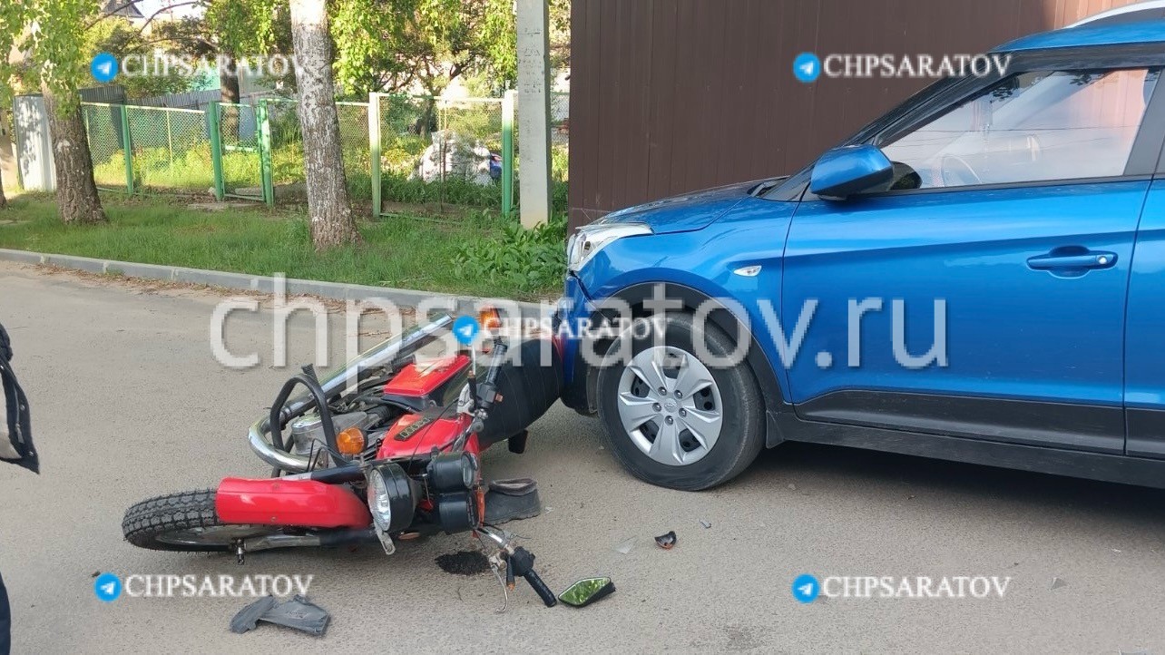 В результате ДТП в Ленинском районе пострадал мотоциклист | 09.05.2024 |  Саратов - БезФормата