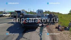 В Марксовском районе в ДТП пострадал мужчина
