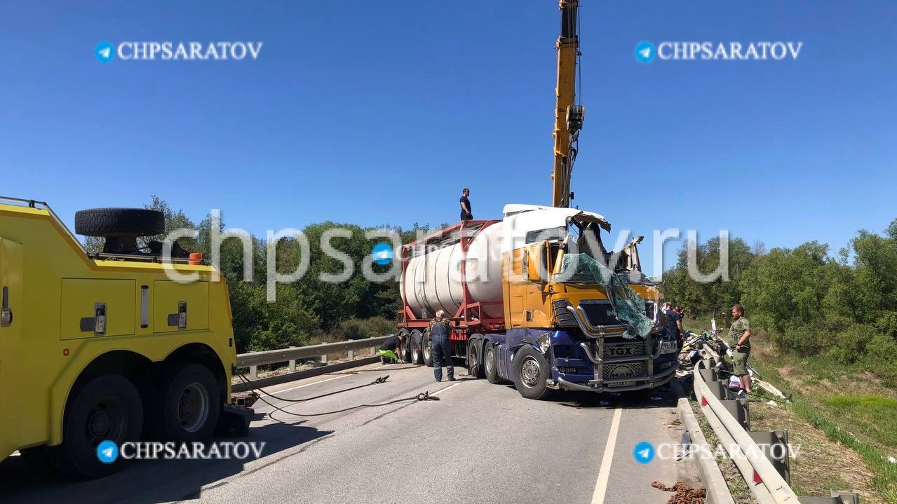 Движение на трассе в Лысогорском районе восстановлено | 28.05.2024 |  Саратов - БезФормата