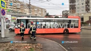 В Волжском районе в результате удара током пострадала водитель троллейбуса
