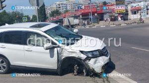 Два человека пострадали в ДТП с маршруткой в Ленинском районе
