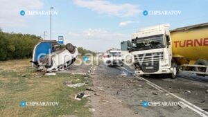 В Вольском районе в ДТП пострадал мужчина
