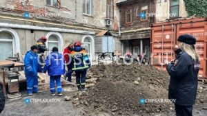 Возбуждено уголовное дело по факту нарушения правил безопасности при ведении строительных работ в Саратове, повлекших по неосторожности гибель мужчины
