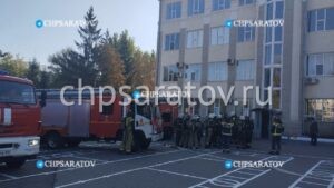 В Октябрьском районе произошел пожар в университете
