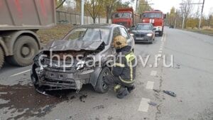 Два человека пострадали в ДТП в Ленинском районе
