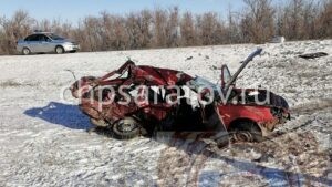 Один человек погиб и двое пострадали в ДТП в Краснокутском районе
