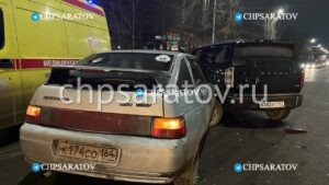 В Ленинском районе в ДТП пострадала девушка
