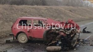 В Вольском районе в ДТП погиб мужчина
