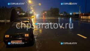 В Энгельсе водитель легковушки сбил пешехода
