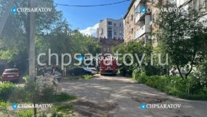 На пожаре в Энгельсе спасены 5 человек
