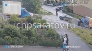 В Заводском районе подросток на мотоцикле протаранил легковушку
