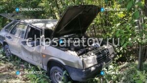 В Балашовском районе в результате опрокидывания легковушки пострадала женщина
